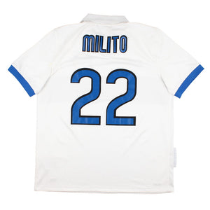 Inter Milan 2009-10 Away Shirt (L) Milito #22 (Very Good)_0