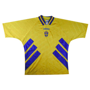 Sweden 1994-96 Home Shirt (L) (Fair)_0