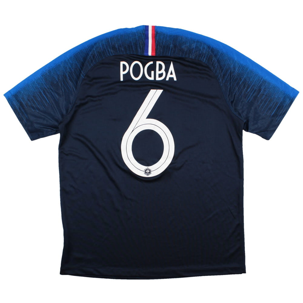 Pogba France Football Shirt 2018 France 2018-19 Home Shirt (Pogba