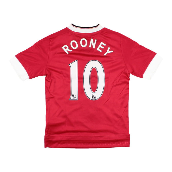 Manchester United 2015-16 Home Shirt (SB) Rooney #10 (BNWT)