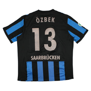 Saarbrucken 2010-11 Home Shirt (XL) Ozbek #13 (Good)_0