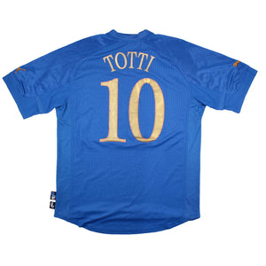Italy 2004-06 Home Shirt (XL) Totti #10 (Good)_0