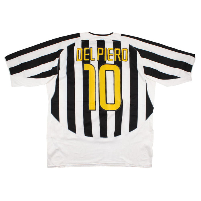 Juventus 2003-04 Home Shirt (XL) Del Piero #10 (Excellent)