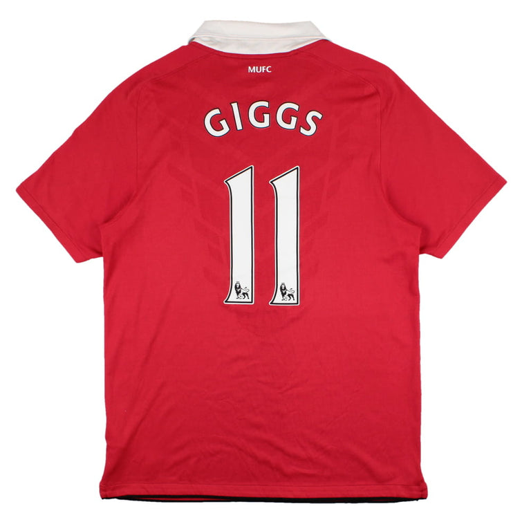 Nike Manchester United GIGGS 11 シャツ M Manchester United 2010-11 Home Shirt (M) Giggs #11 (Excellent