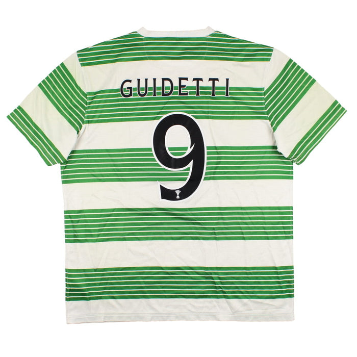 Celtic 2013-15 Home Shirt (Guidetti #9) (L) (Fair)