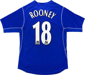 Everton 2002/03 Home Shirt (Rooney #18) (S) (Very Good)_0
