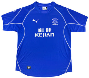 Everton 2002/03 Home Shirt (Rooney #18) (S) (Very Good)_1