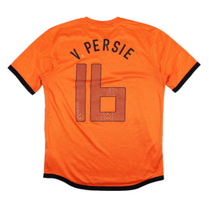 Holland 2012-13 Home Shirt (V.Persie #16) (M) (Very Good)_0