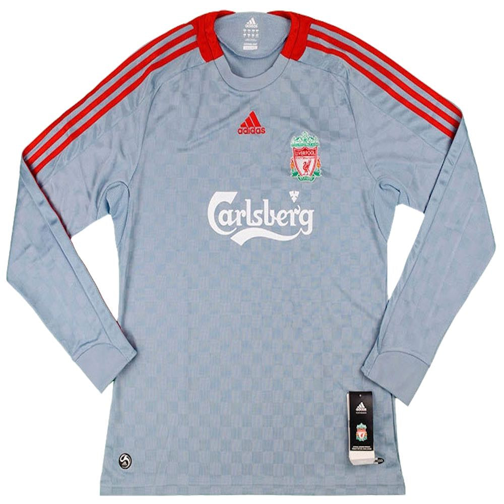 Liverpool 2008/09 Away Long Sleeved Shirt #8 Gerrard (M