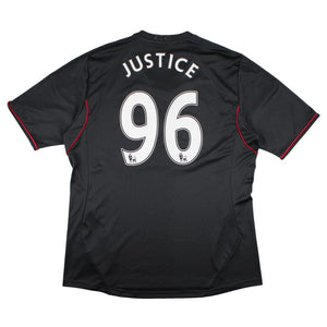 Liverpool 2011-12 Away Shirt (Justice #96) (XL) (Very Good)_0
