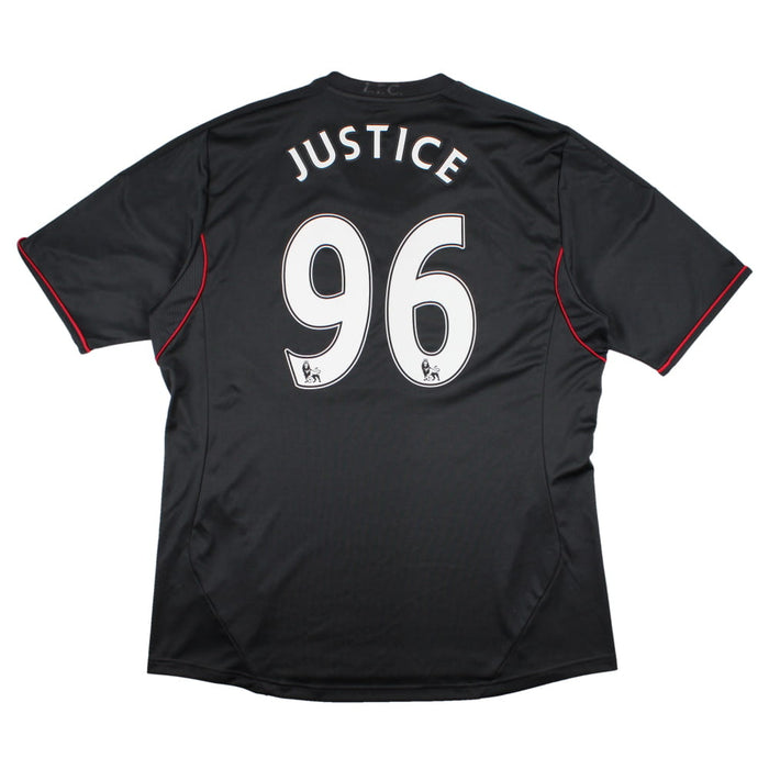 Liverpool 2011-12 Away Shirt (Justice #96) (XL) (Very Good)