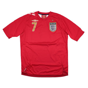 England 2006-08 Away Shirt (M) #7 (Excellent)_1