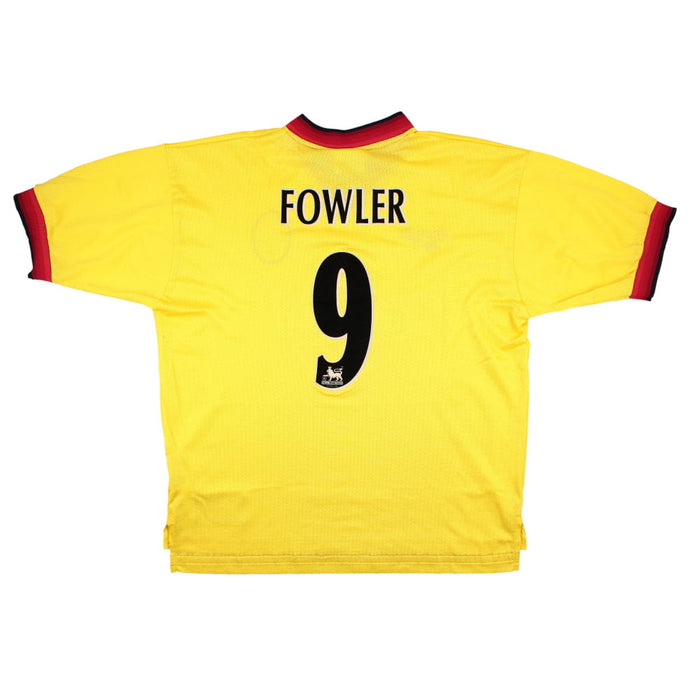 Liverpool 1997-99 Away Shirt (L) Fowler #9 (Excellent)