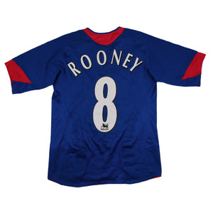 Manchester United 2005-06 Away Shirt (LB) Rooney #8 (Good)_0