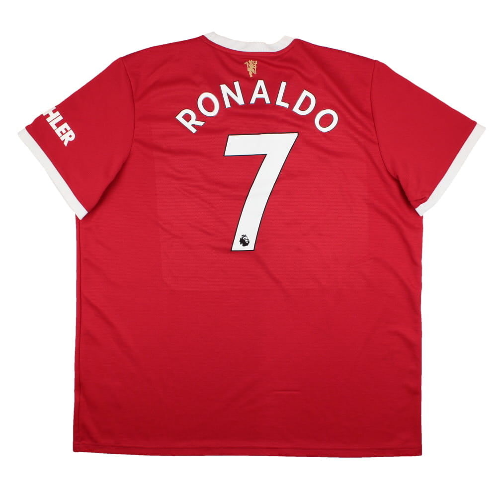 Manchester United 2021-22 Home Shirt (2XL) Ronaldo #7 (Excellent