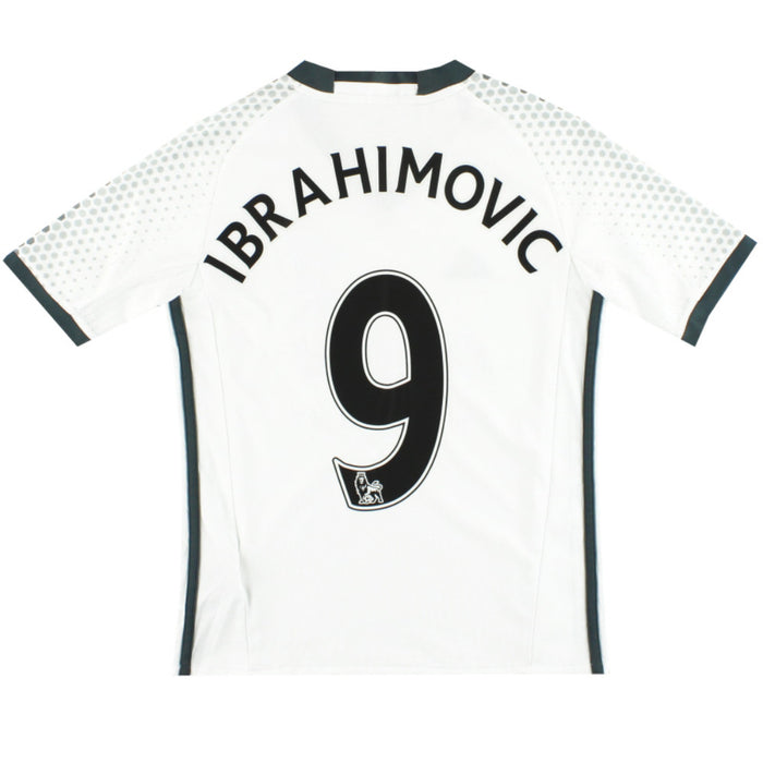 Manchester United 2016-17 Third Shirt (L) Ibrahimovic #9 (Good)