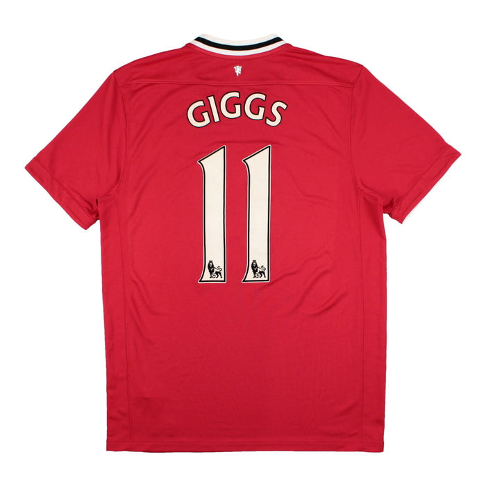 Manchester United 2011-12 Home Shirt (XL) Giggs #11 (Excellent)