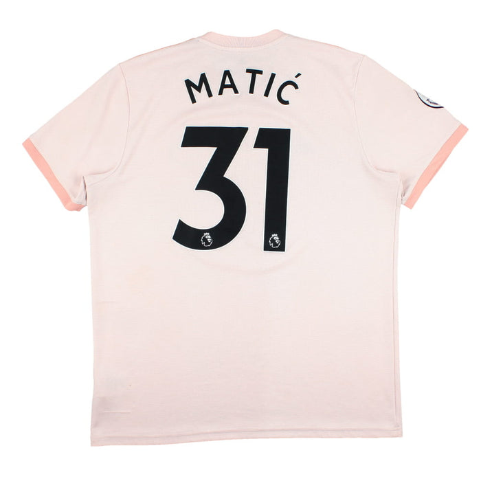 Manchester United 2018-19 Away Shirt (L) Matci #31 (Good)