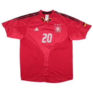 Germany 2004-06 Third Shirt (Podolski #20) (L) (Very Good)_1