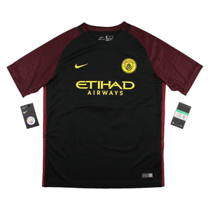 Manchester City 2016-17 Away Shirt (Fernandinho #25) (XLB) (BNWT)_1