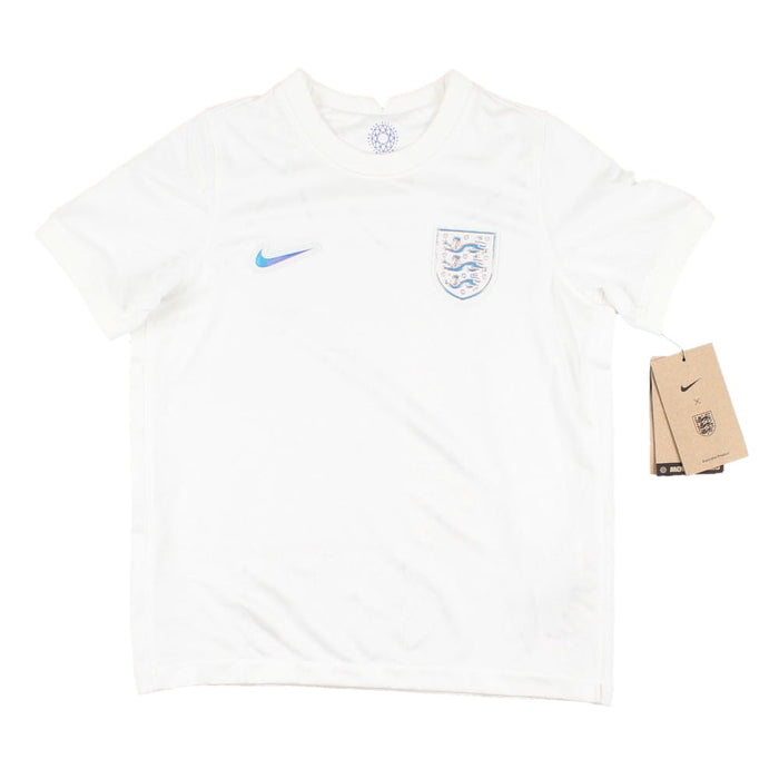 The England Women's 2022-23 Home Shirt (Youth) (Large Infant) (BNWT)