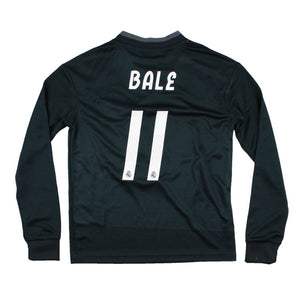 Real Madrid 2018-19 Away Long Sleeve Shirt (Bale #11) (9-10y) (BNWT)_0
