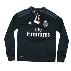 Real Madrid 2018-19 Away Long Sleeve Shirt (Bale #11) (9-10y) (BNWT)_1