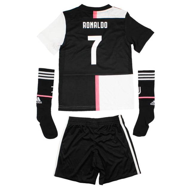 Juventus 2019-20 Home Mini Kit (Ronaldo #7) (4-5y) (BNWT)_0