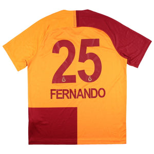 Galatasaray 2018-19 Home Shirt Fernando #25 ((Excellent) L)_0