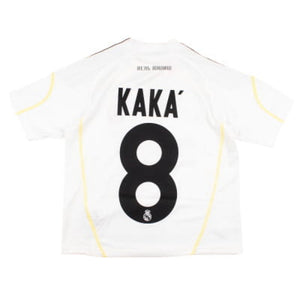 Real Madrid 2009-10 Home Shirt (7-8y) Kaka #8 (Good)_0
