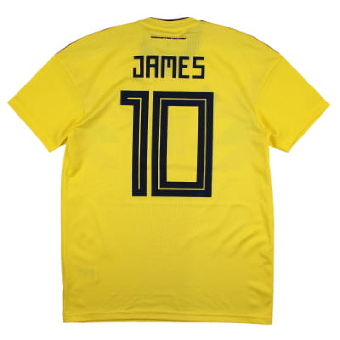 Columbia 2018-19 Home Shirt (S) James #10 (Excellent)