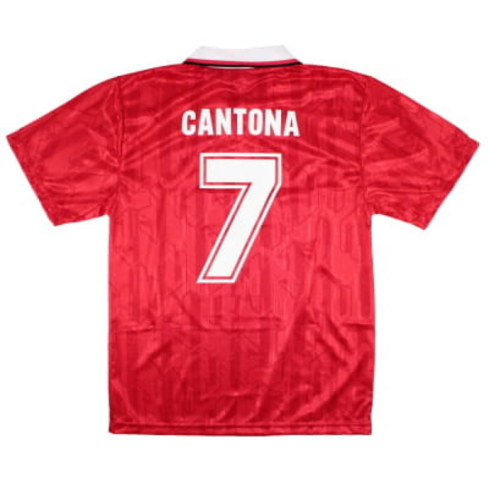 Manchester United 1992-94 Retro Home Shirt (M) Cantona #7 (Excellent)