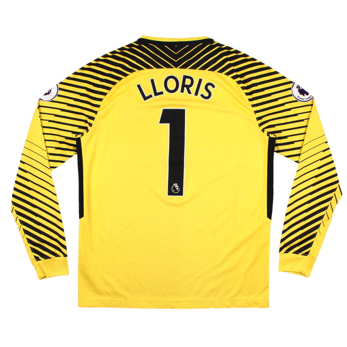 Tottenham 2017-18 Long Sleeve Goalkeeper Home Shirt (12-13y) Lloris #1 (BNWT)