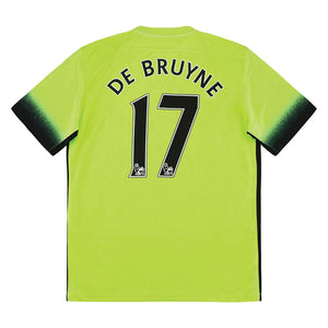 Manchester City 2015-16 Third Shirt (SB) De Bruyne #17 (BNWT)_0