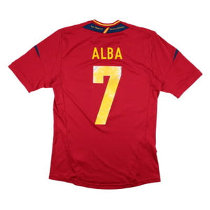 Spain 2012-13 Home Shirt (S) (Good) (Martinez 4)_2