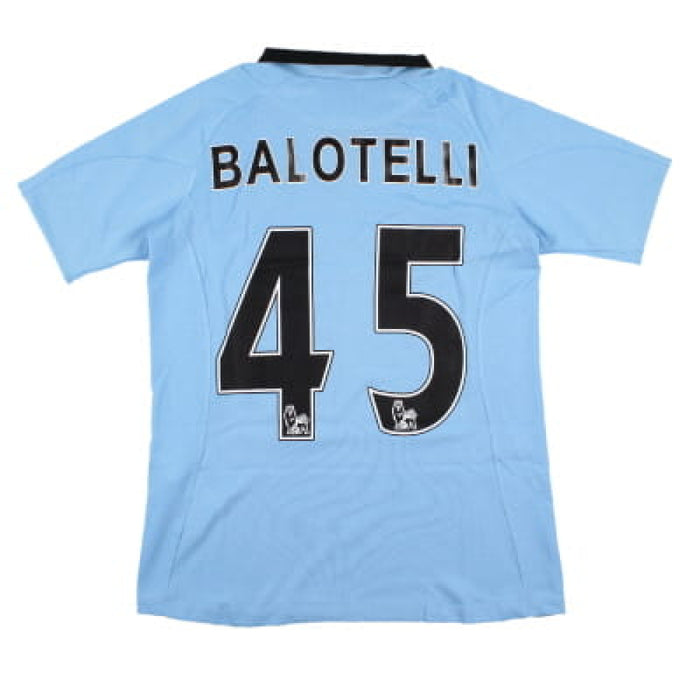 Manchester City 2012-13 Home Shirt (LB) Balotelli #45 (Mint)