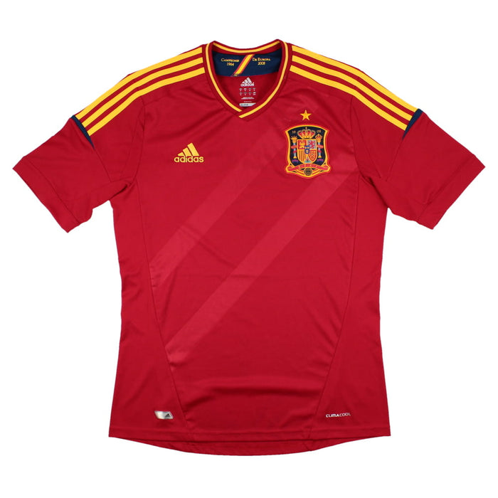 Spain 2012-13 Home Shirt (M) (Excellent)