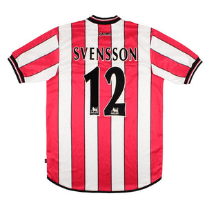 Southampton 2002-03 Home Shirt (Svensson #12) (S) (Good)_0