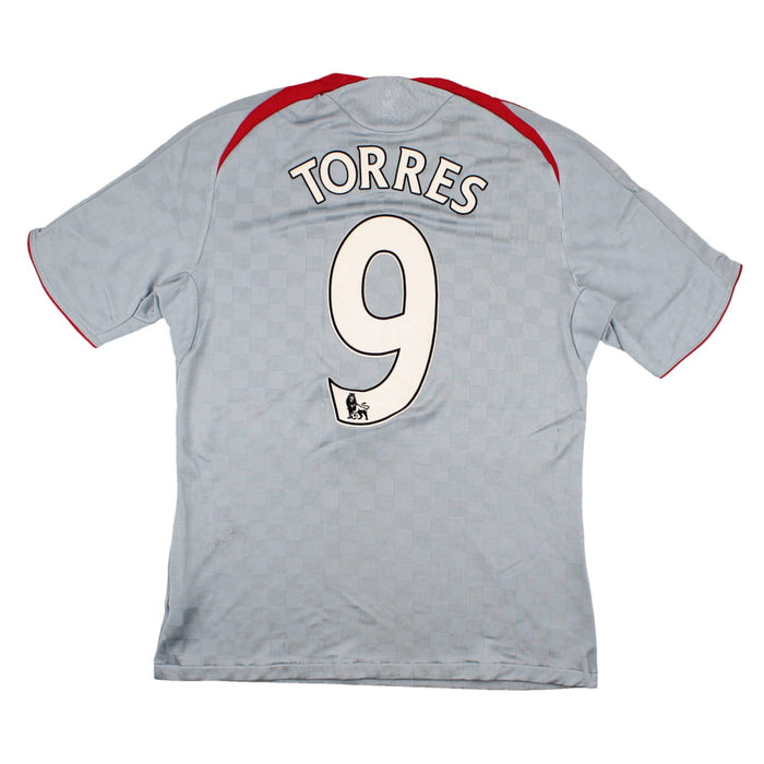 Liverpool 2008-09 Away Shirt (M) Torres #9 (Fair) – Classic