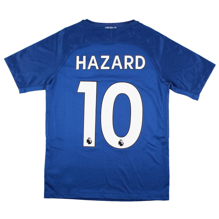 Chelsea 2017-18 Home Shirt (12-13y) Hazard #10 (Excellent)