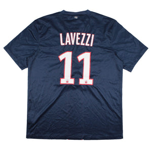 PSG 2012-13 Home Shirt (S) Lavezzi #11 (Excellent)_0