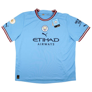 Manchester City 2022-23 Home Shirt (XLB 15-16) (Very Good)_0
