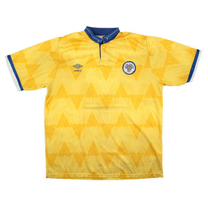Leeds United 1989-90 Away Shirt (XL) (Fair)_0