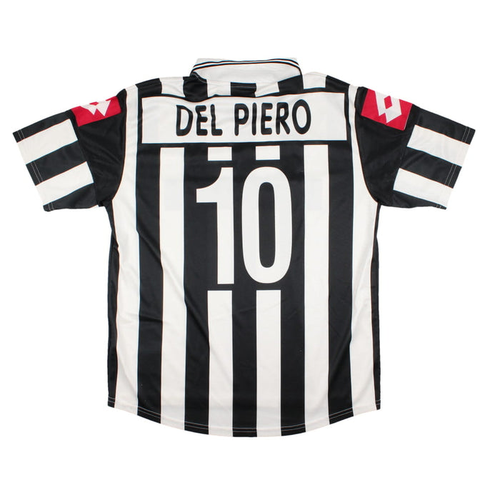 Juventus 2001-02 Home Shirt (M) Del Piero #10 (Very Good)