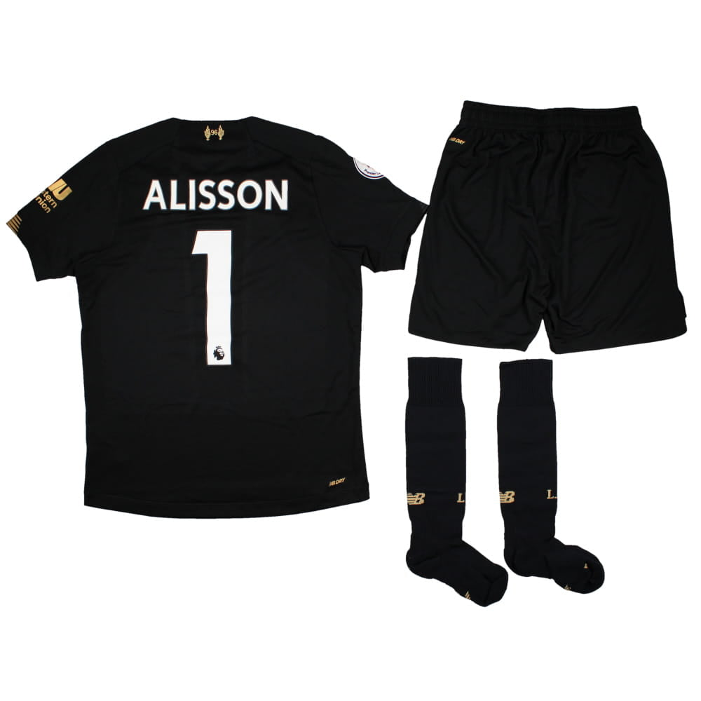 Liverpool 2019-20 GK Home Kit (Kids) (XLB) (Alisson #1) (BNWT ...