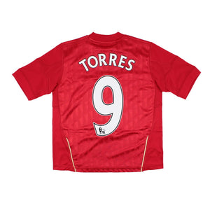 Liverpool 2010-12 Home Shirt (7-8y) Torres #9 (Mint)_0