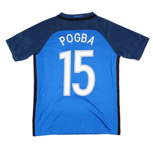 France 2016-17 Home Shirt (SB) Pogba #15 (Excellent)_0