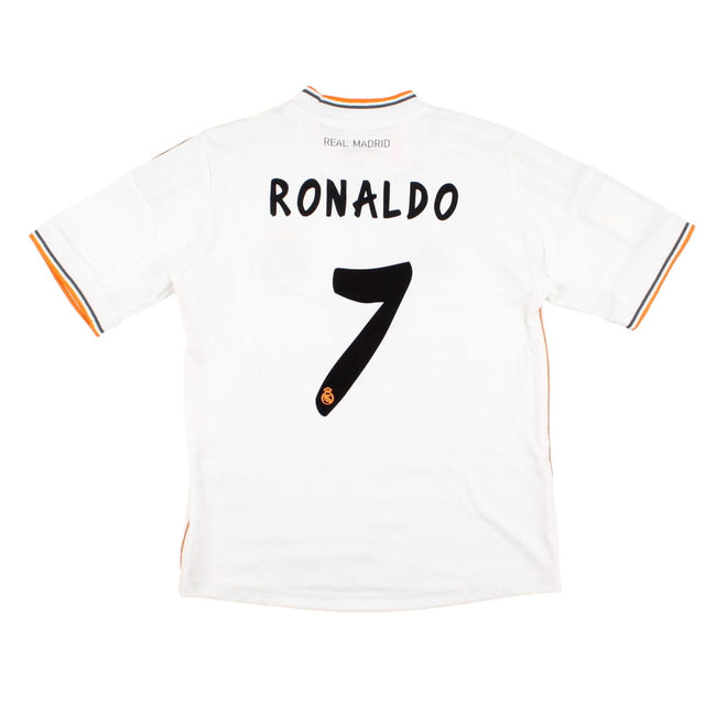 Real Madrid 2013-14 Home (7-8y) Ronaldo #7 (Good)_0