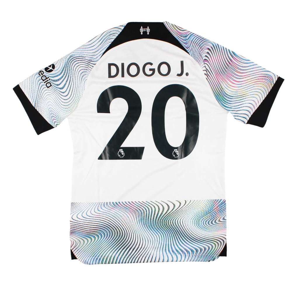 Liverpool 2022-23 Away Shirt (S) Diogo J. #20 (Excellent