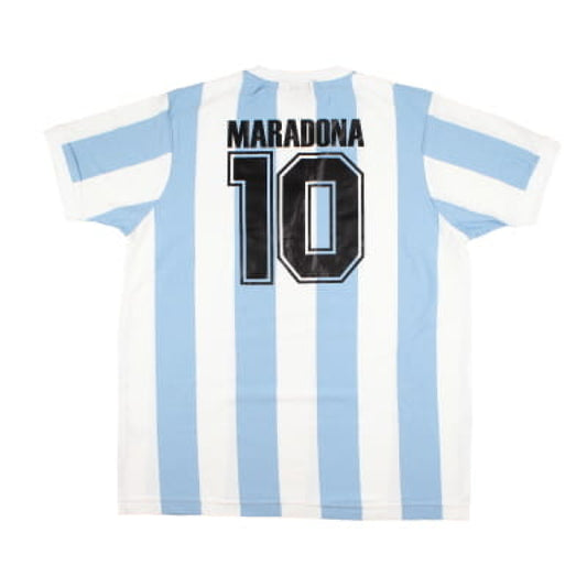 Argentina 1986-88 TOFFS Home Shirt (Maradona #10) (L) (Good)_0